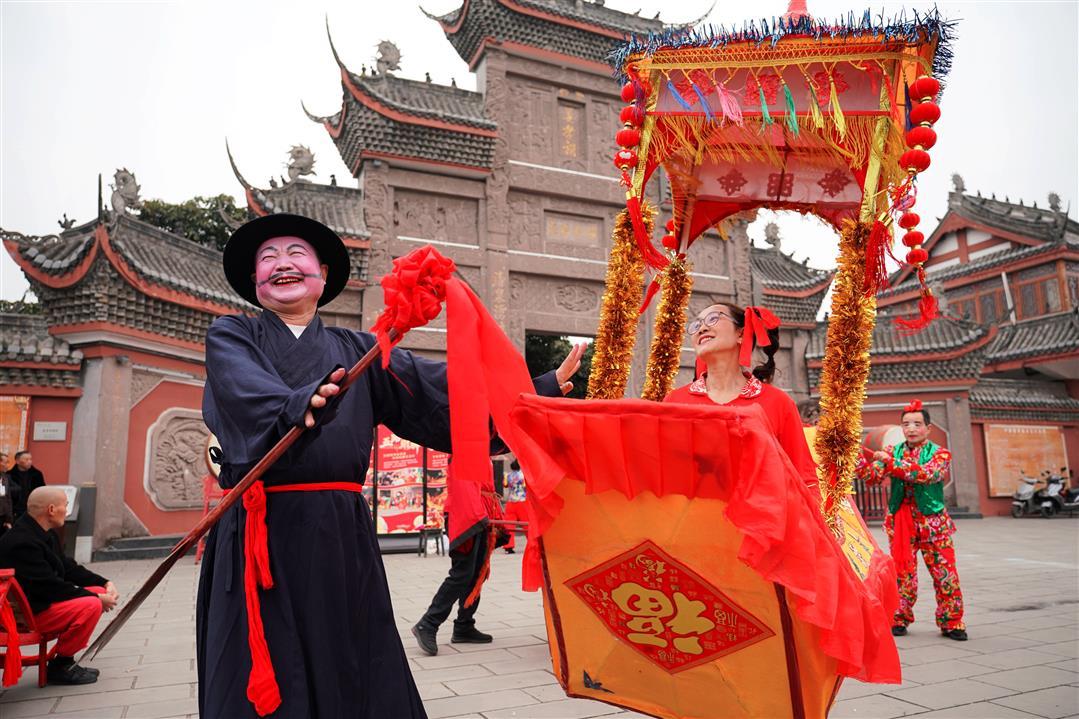 2026年孝泉上九会开幕